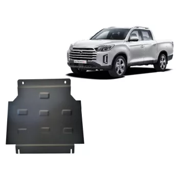   Ssangyong Musso Grand 2018-2025 SCUT Steel Gearbox skid plate
