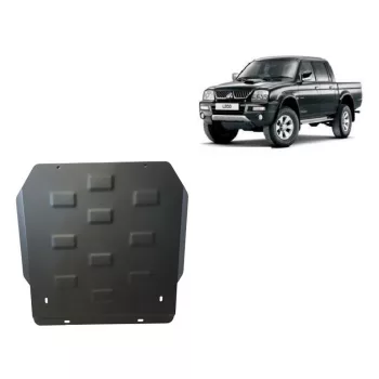   Mitsubishi L200 1998-2007 SCUT Steel Gearbox and differential skid plate