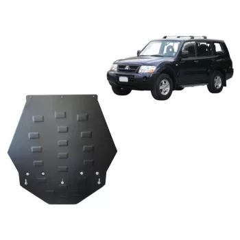   Mitsubishi Pajero 3 (V60, V70) Vers. 2.0 1999-2007 SCUT Steel Gearbox skid plate