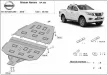 Nissan Navara NP300 2015 2015-2021 SCUT Steel Gearbox skid plate