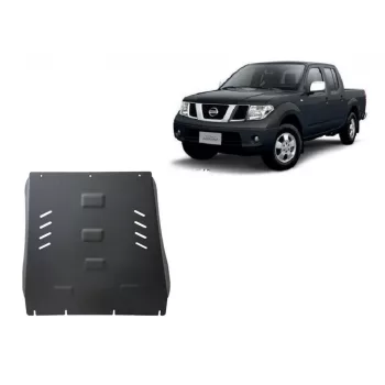   Nissan Navara 2005-2015 SCUT Steel Gearbox and differential skid plate