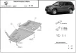 Suzuki Grand Vitara 2 2005-2019 SCUT Steel Gearbox and differential skid plate