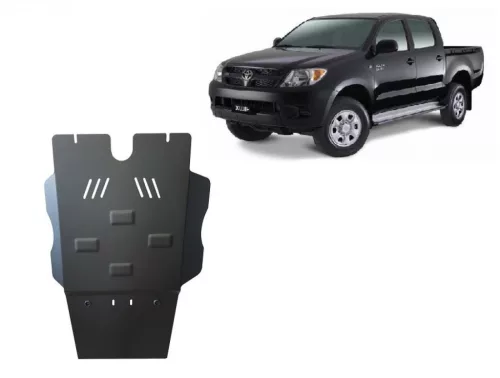 Toyota Hilux 2004-2015 SCUT Steel Differential skid plate