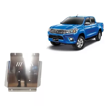 Toyota Hilux Revo 2016-2025 SCUT Aluminum gearbox skid plate