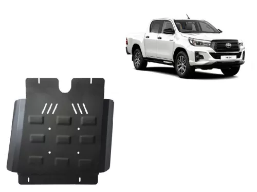 Toyota Hilux Invincible 2021-2025 SCUT Steel Gearbox skid plate