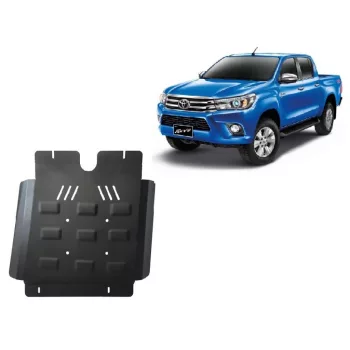 Toyota Hilux Revo 2016-2025 SCUT Steel Gearbox skid plate