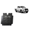   Toyota Hilux Invincible 2021-2025 SCUT Steel Gearbox skid plate