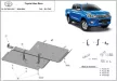 Toyota Hilux Revo 2016-2021 SCUT Steel Differential skid plate
