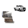   Toyota Hilux Invincible 2021-2025 SCUT Aluminum differential skid plate