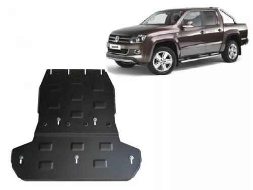 Volkswagen Amarok 2010-2022 SCUT Steel Gearbox and differential skid plate