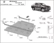Volkswagen Amarok 2016-2022 SCUT Steel Gearbox and differential skid plate