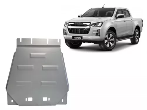 Isuzu D-Max 2019-2025 SCUT Steel Gearbox skid plate