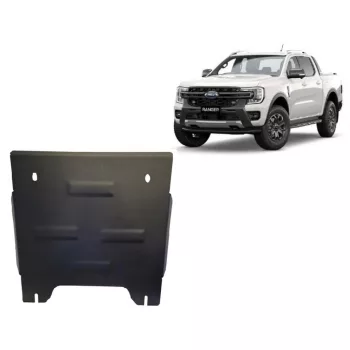 Ford Ranger 2023-2025 SCUT Steel Differential skid plate