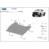 Ford Ranger 2023-2025 SCUT Steel Differential skid plate