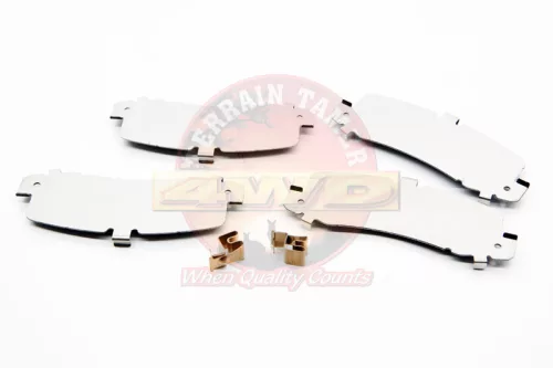 Terrain Tamer Féknyereg fékbetét rezgéscsillapító lemez készlet hátsó DB1200TT betéthez Toyota Landcruiser GDJ GRJ KDJ 150 2009->