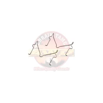   Terrain Tamer Rögzítőrugó fékbetéthez előre Toyota Hilux LN YN 60 65 67 1983-> Landcruiser LJ 70 72 RJ 70 1984->