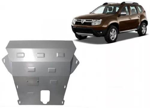 Dacia Duster - 2,5 mm 2010-2017 SCUT Steel Engine skid plate