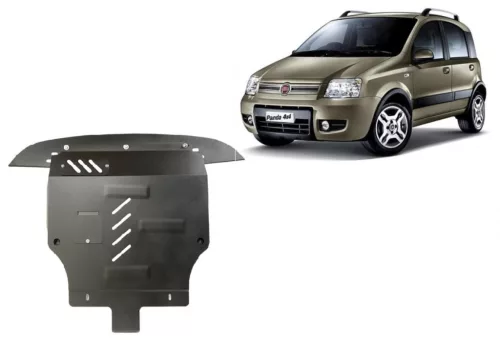 Fiat Panda 4x4 2003-2012 SCUT Steel Engine skid plate