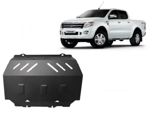Ford Ranger 2010-2023 SCUT Steel Engine skid plate