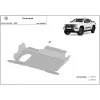 Volkswagen Amarok 2022-2025 SCUT Steel Engine skid plate