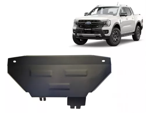 Ford Ranger 2023-2025 SCUT Steel Cooler skid plate