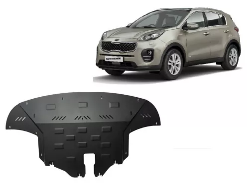 Kia Sportage 2015-2019 SCUT Steel Engine skid plate