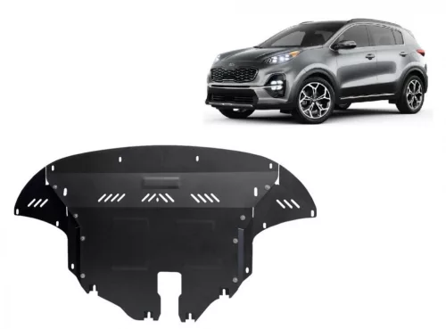 Kia Sportage 2019-2021 SCUT Steel Engine skid plate