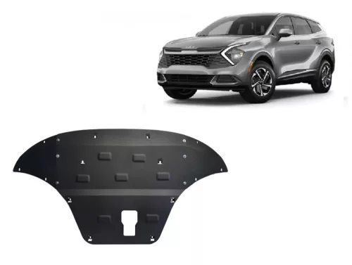 Kia Sportage 2021-2025 SCUT Steel Engine skid plate