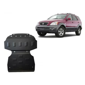   Kia Sorento 2001-2006 SCUT Steel Engine and cooler skid plate