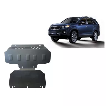   Kia Sorento 2006-2010 SCUT Steel Engine and cooler skid plate