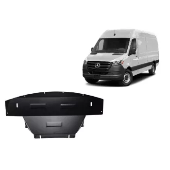 Mercedes Sprinter 4x4 2024-2025 SCUT Steel Engine skid plate