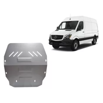 Mercedes Sprinter 4x4 2024-2025 Aluminum underrun protection