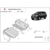   Mitsubishi Pajero Sport 2 2007-2025 SCUT Steel Engine and cooler skid plate
