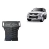   Mitsubishi Pajero 4 (V80, V90) 2007-2021 SCUT Steel Engine and cooler skid plate