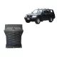 Mitsubishi Pajero 3 (V60, V70) Vers 2.0 1999-2007 SCUT Steel Engine and cooler skid plate