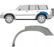 Rear fender repair arch for left 5 door Nissan Patrol 1998-2009