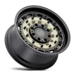 Alloy Wheel 17x8 ET30 5x114.3/5x120 Sand ON Black Arsenal Black Rhino