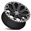   Alloy Wheel 17x9 ET-12 5x127 Matte Black W/ Machined Dark Tint Warlord Black Rhino
