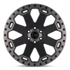   Alloy Wheel 17x9 ET-12 5x127 Matte Black W/ Machined Dark Tint Warlord Black Rhino