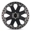 Alloy Wheel 17x9 ET12 6x139,7 Matte Black W/ Machined Dark Tint Warlord Black Rhino