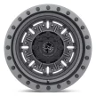 Alloy Wheel 17x9.5 ET-18 5x127 Textured Matte Gunmetal Abrams Black Rhino