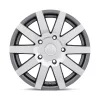   Alloy Wheel 18x8 ET48 5x130 Gloss Gunmetal W/ Mirror-cut Face Journey Black Rhino