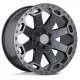 Alloy Wheel 18x9 ET-12 5x127 Matte Gunmetal Warlord Black Rhino