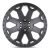   Alloy Wheel 18x9 ET-12 5x127 Matte Gunmetal Warlord Black Rhino