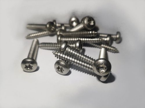 Hexalobular (6 Lobe) socket pan head tapping screws 50 mm