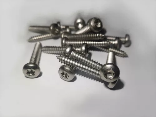 Hexalobular (6 Lobe) socket pan head tapping screws 38 mm