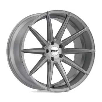   Alloy Wheel 19x8.5 ET35 5x120 Clypse Titanium W/ Matte Brushed Face TSW