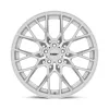   Alloy Wheel 19x8.5 ET42 5x108 Sebring Silver W/ Mirror CUT Face TSW