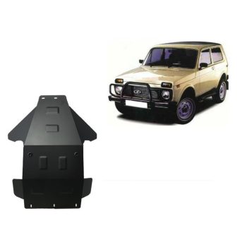 Lada Niva 1995-2020 SCUT Steel Engine skid plate