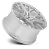   Alloy Wheel 20x8.5 ET40 5x108 Sebring Silver W/ Mirror CUT Face TSW